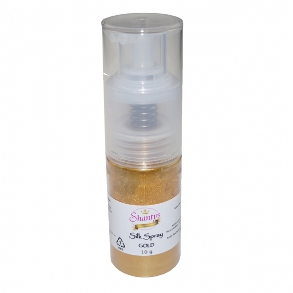 Shantys Silk Air Pulver - Spray Gold - 10g