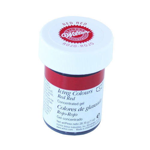 Wilton Gelfarbe Rot (Red Red) -28g-