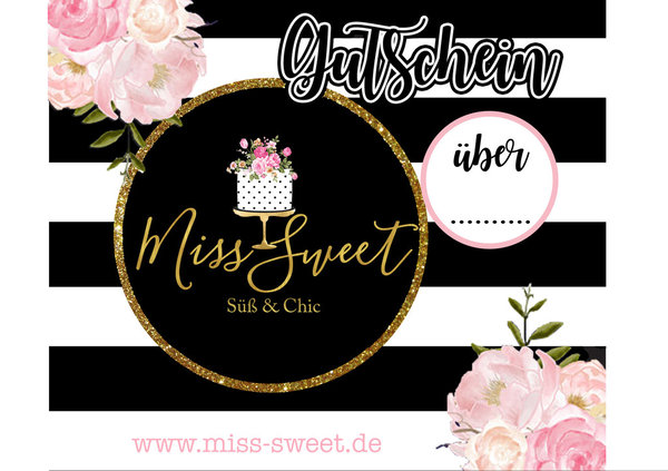 Miss Sweet - Gutschein