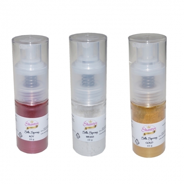 Shantys Silk Air Pulver - Spray weiß - 10g