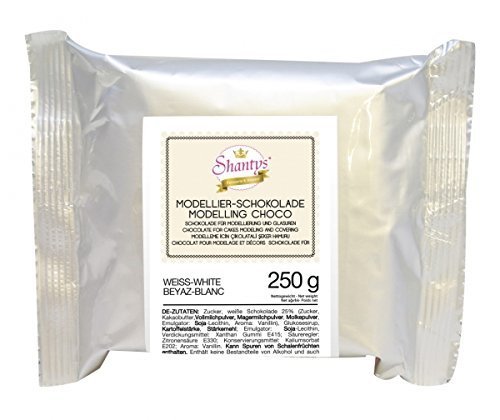 Shantys Modellierschokolade weiß - 250g-