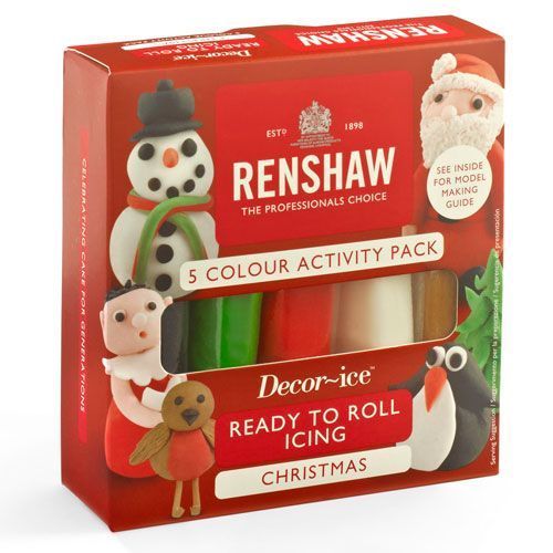 RENSHAW Rollfondant Pro Multipack -Christmas- 5x100G