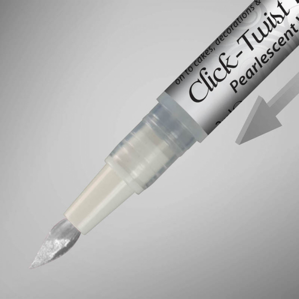Rainbow Dust Click-Twist Brush® Pinselstift Pearlescent white - MHD