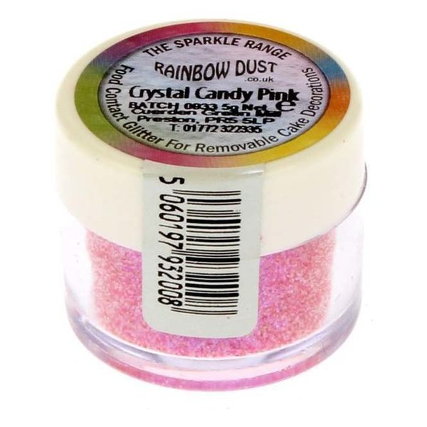 Rainbow Dust dekorativer Glitzer - Candy Pink -5g-